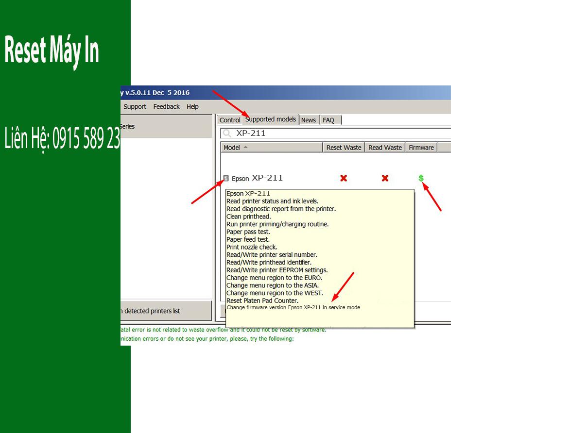 Key Firmware May In Epson XP-211 Step 1